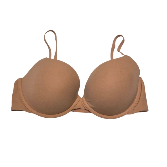 SKIMS Fits EVERYBODY Push up Bra Clay Tan 36C NWOT - Picture 2 of 4